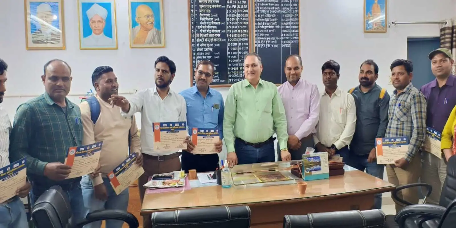 holistic education meeting by staff at DIET Budaun